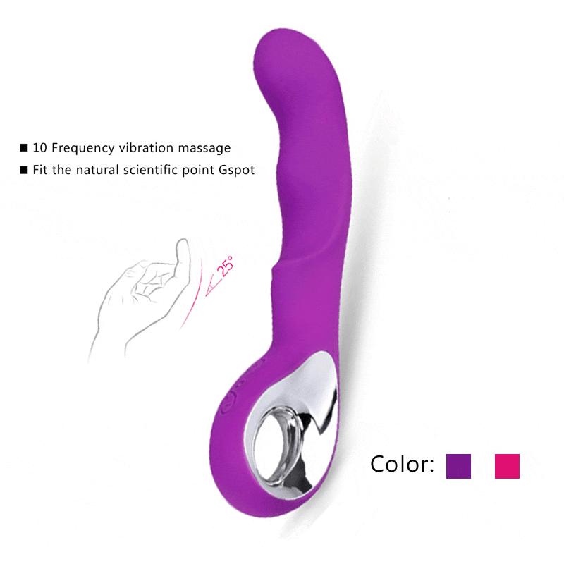 Jucărie fantastică Vibrator de masaj pentru doamne Stick de masaj Masturbare feminină Vagin păsărică Stimulator punct G Jucării sexuale Produse pentru adulți