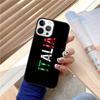 Italy Flag Mobile Phone Cases Cover For iPhone 17 Air 16 15 14 12 13 11 Pro MAX apple Plus SE2020 Coque