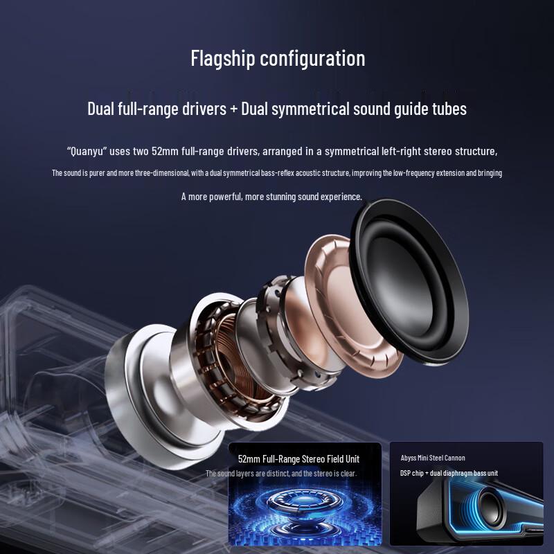 HP Quan Yu Gaming Desktop Bluetooth Speaker CN plug (adapter included)
