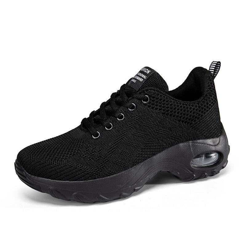 Women's Flying Weaving Sports Casual Platform Shoes