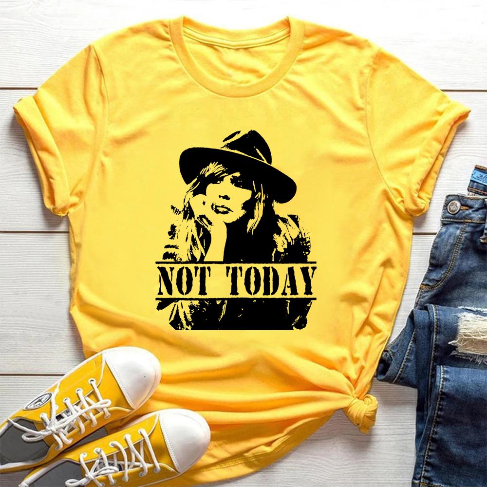 Beth Dutton Shirt Not Today T-Shirt Yellowstone Shirt Vintage Cowdy Graphic Tee Women T-shirts Streetwear Women Tops