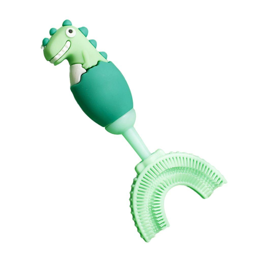 U Shape Fun Teeth Cleaning Tool 360 Degrees Toothbrush Soft Bristles New Baby Toothbrush Kids