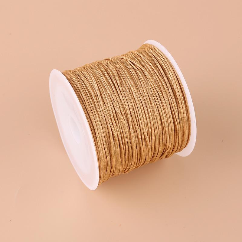 Boting Jade No. 72 0.8mm Nylon Thread for DIY Braided Cord Bracelet Weaving and Pendant Making.