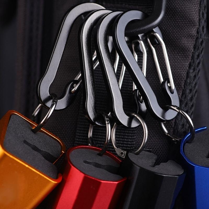 Wearable Fishing Rod Holder Fishing Rod Lightweight Holder with Keychain Clip