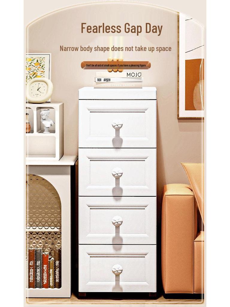 Morandi Multi-layer Plastic Drawer Storage Cabinet for Bathroom Use
