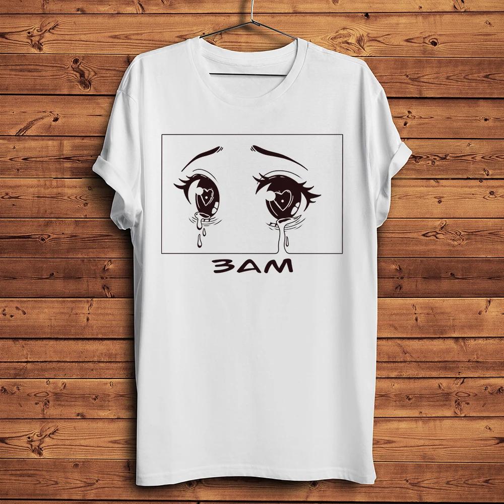 

Sad Crying Girl Tears Eyes Funny Anime TShirtUnisex Short Sleeve Casual TeeUnisex Streetwear T ShirtBreathable Print S