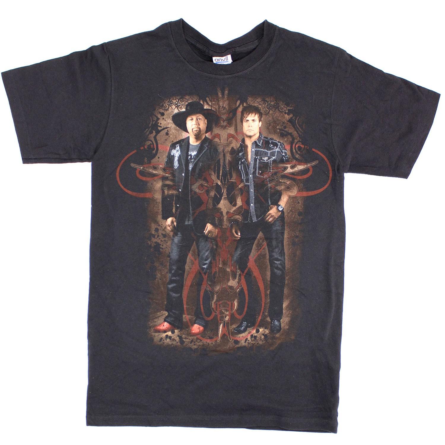 Men s Montgomery Gentry Standing Live 2010 Tour Tee (Salt Lake City UT - L