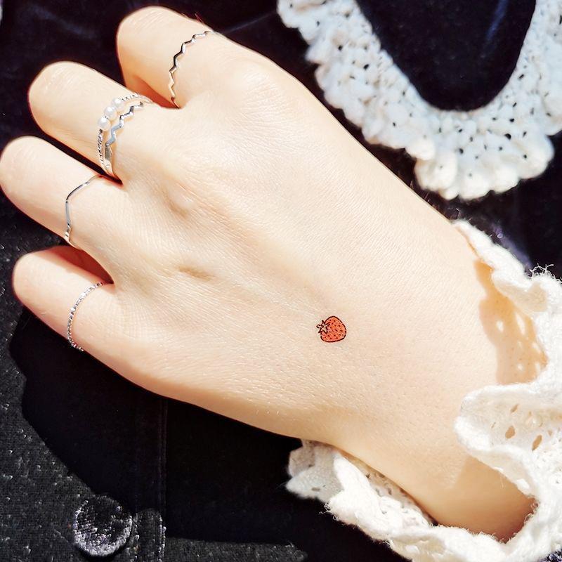 ’ 5Pcs Simple Wavy Ring Set For Women Girls Personality Temperament Mini Pearl Elegant Lovely Ring Jewelry Accessories Gifts