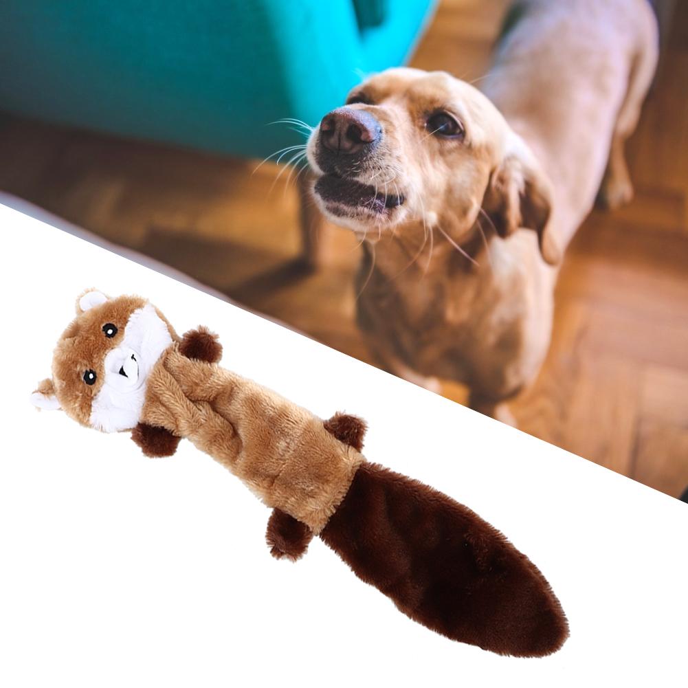 1 pcs Colorful Animal Shape Plush Dog Chew Bite Toy Pet Dogs Puppy Interactive Training Toys
