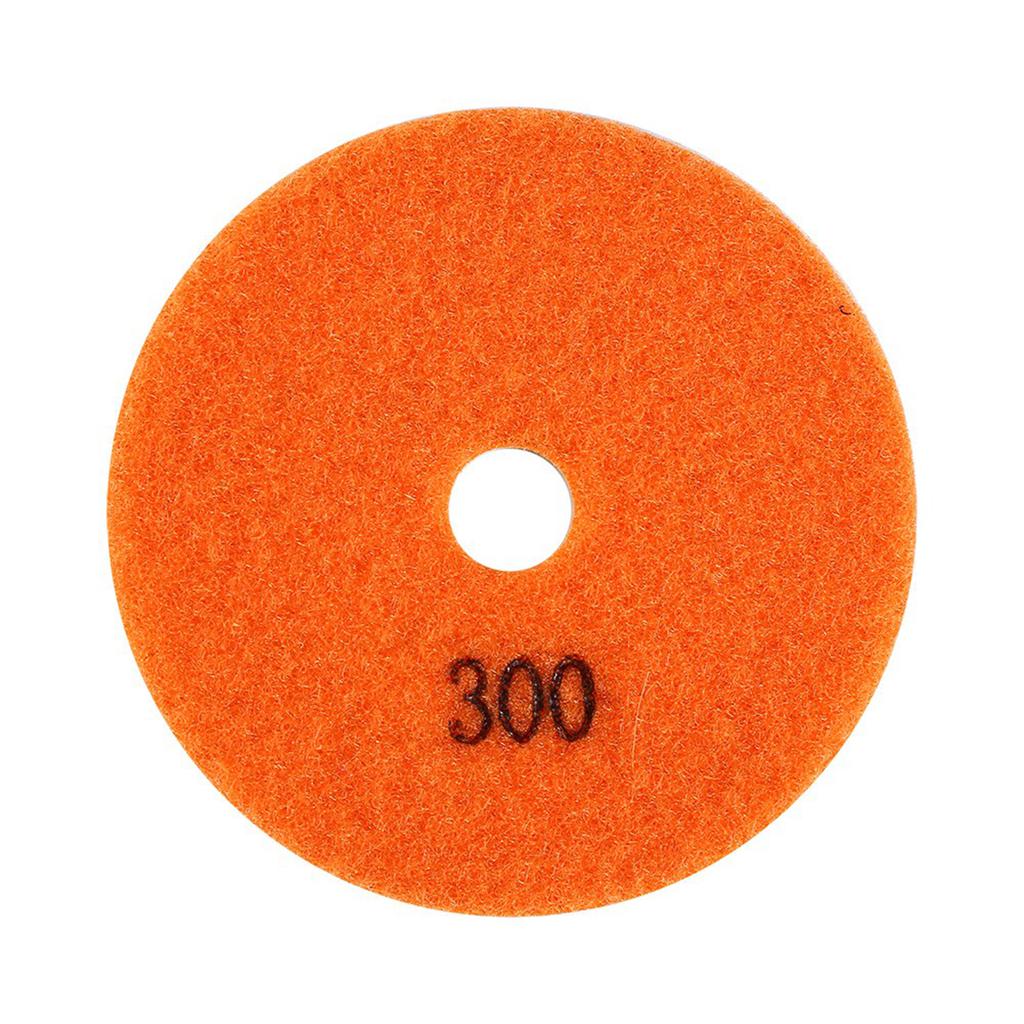 One Set Diamond Wet Dry Polishing Pads Disc for Granite Marble Concrete Stone 4 Inch
