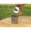 Snow Peak Titanium Cafe Press 3 Cups CS-111 Portable Camping Outdoor Coffee Maker