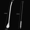 2/4/6Pcs Detachable Bombilla Filter Straw Stainless Steel Reusable Yerba Mate Tea Spoon Straw Bar Accessories