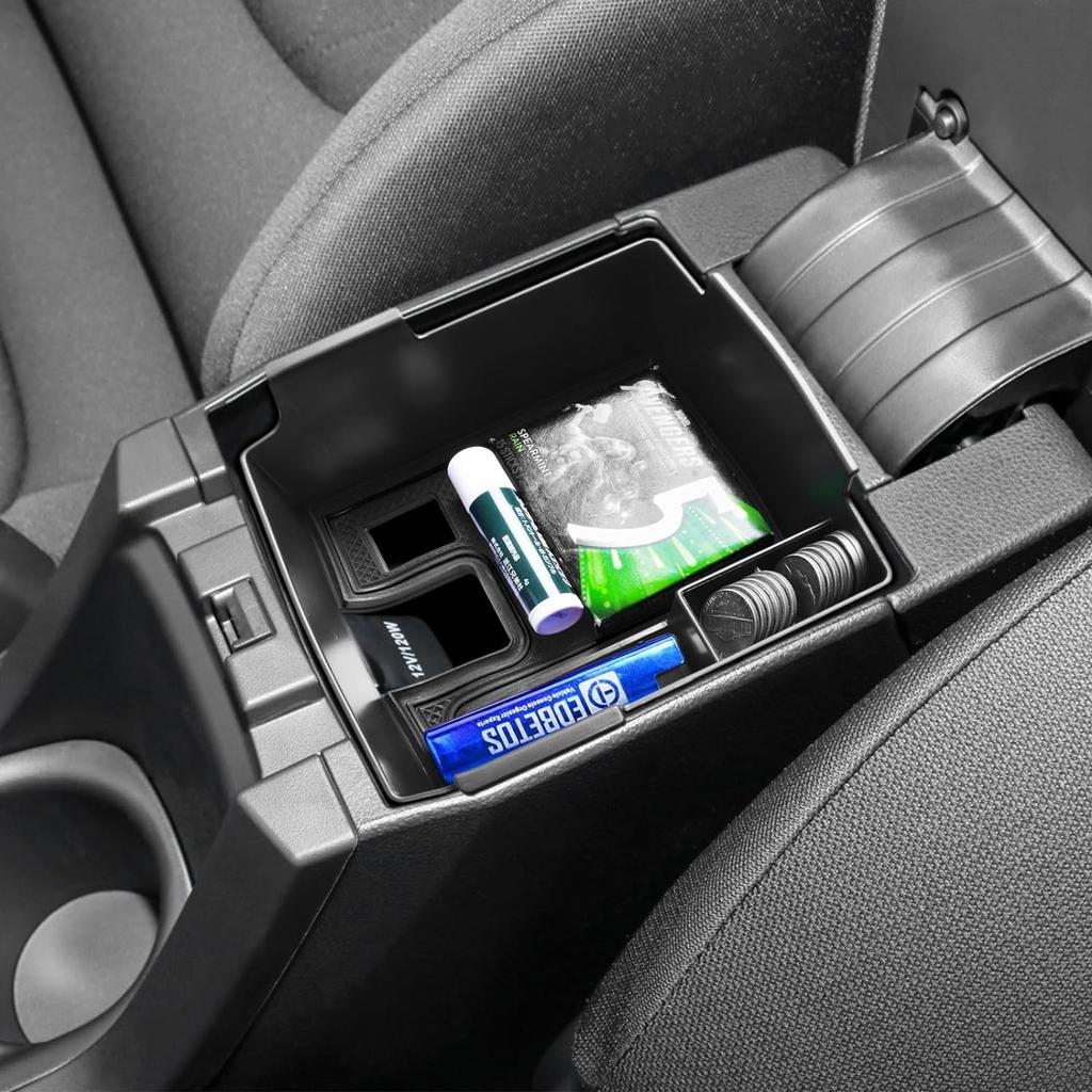 EDBETOS Aufbewahrungsbox für das Armaturenbrett, kompatibel mit Toyota Corolla Cross (XG10) 2022 2023 2024 und Corolla 2019-2024 E210 Zubehör ABS Kunststoff Material