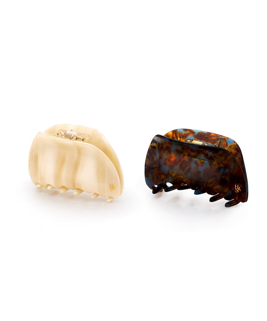 Has En012 Cellulose Circle Hair Clip (2Colors)