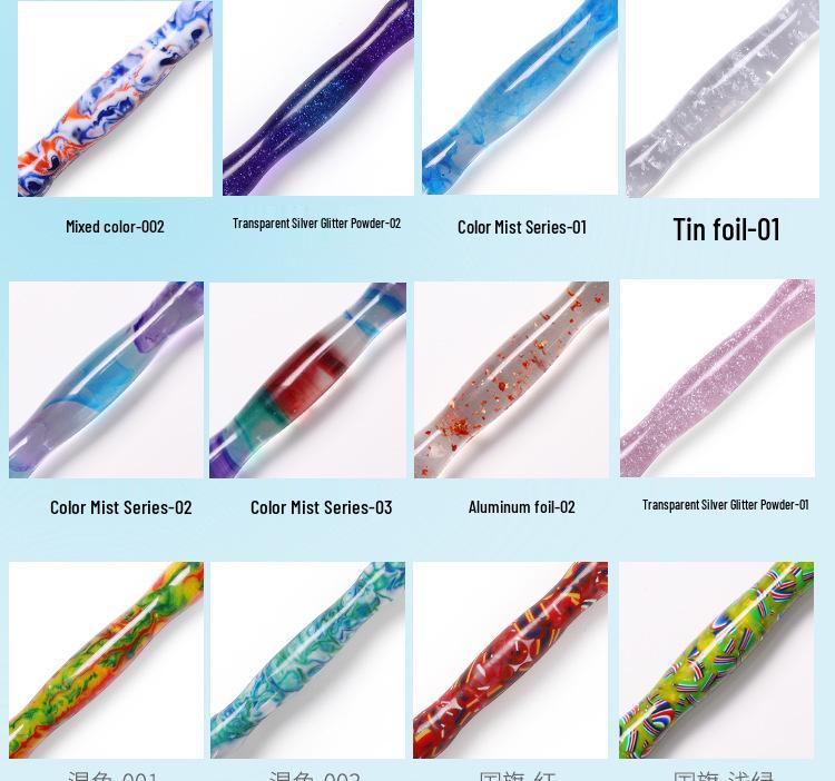 Dual-Head Resin Pen Set for 5D Diamond Painting - DIY Craft Tool