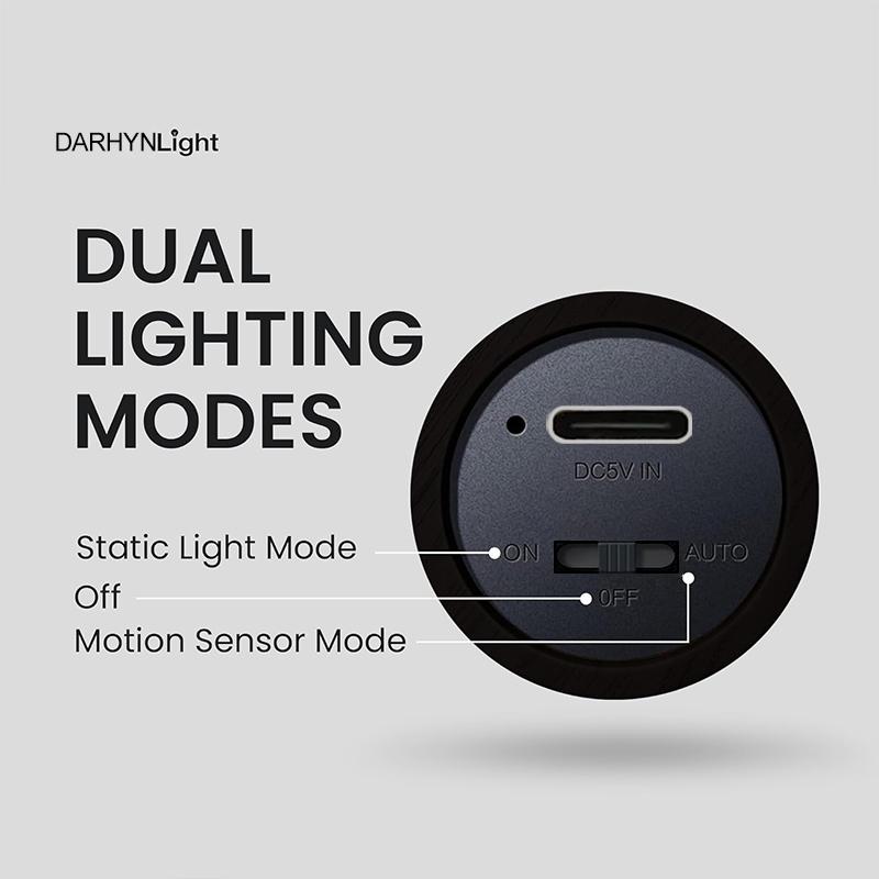 LED Rechargeable Wall Lamp Warm Light Night Light Sensor For Living Room Hallway Stairwell Bedroom Indoor Lighting Fixtures