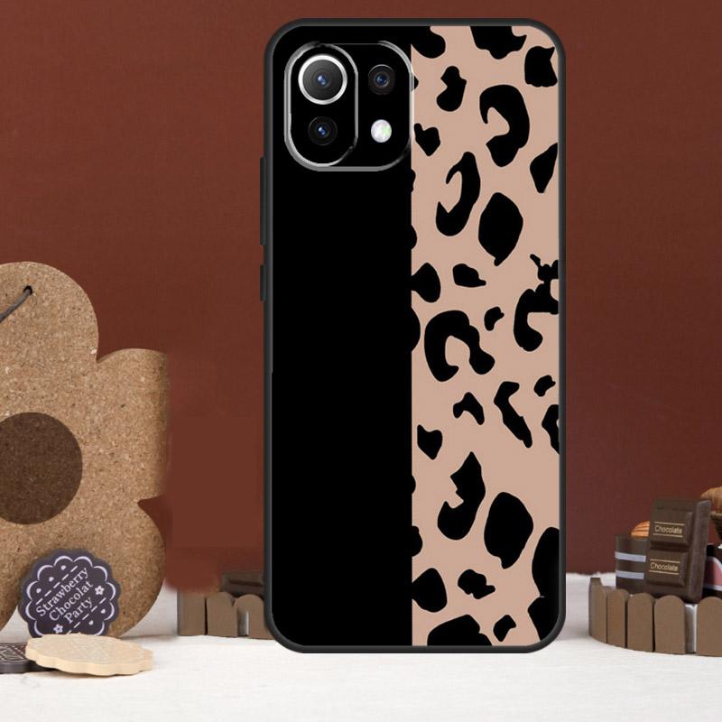Modische Leopardenmuster Hülle für Xiaomi 15 Ultra 14 15T 13T 14T 17 Pro Max POCO F8 Ultra X7 X5 X6 F5 F6 F7 Pro Abdeckung