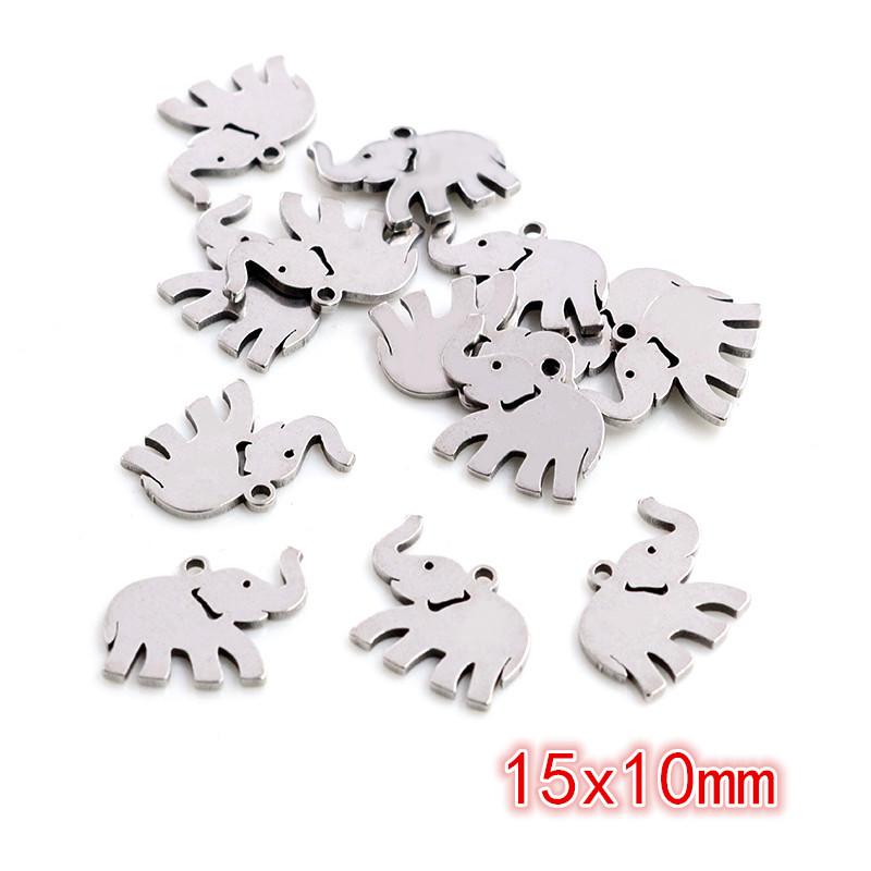 30pcs/lot No Fade Charms 316 Stainless Steel Butterfly tree heart Charms handmade Craft pendant Jewelry Making,DIY for necklace