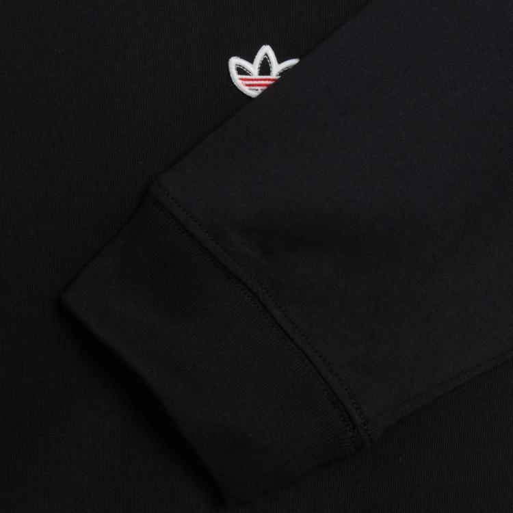 Adidas Originals X CLOT Collaboration SS25 Brand Logo Comfortable Soft Long Sleeve T-Shirt Unisex Tops Black JD3537