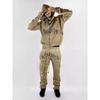 Unisex Hip Hop Hoodie Sweatpants Set Loose Fit Long Sleeve Casual Wear