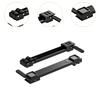 2Pcs Washing Machine Base Mover Tool Movable Bracket Universal Easily Move Multifunction Heavy Duty Furniture Mobile Rollers