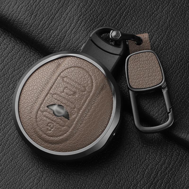 Metall und Leder Autoschlüsselhülle Abdeckung Für Bmw Mini COOPERS ONE JCW CLUBMAN Countryman R55 R56 R57 R58 F56 F55 F54 F57 F60 R59 R60