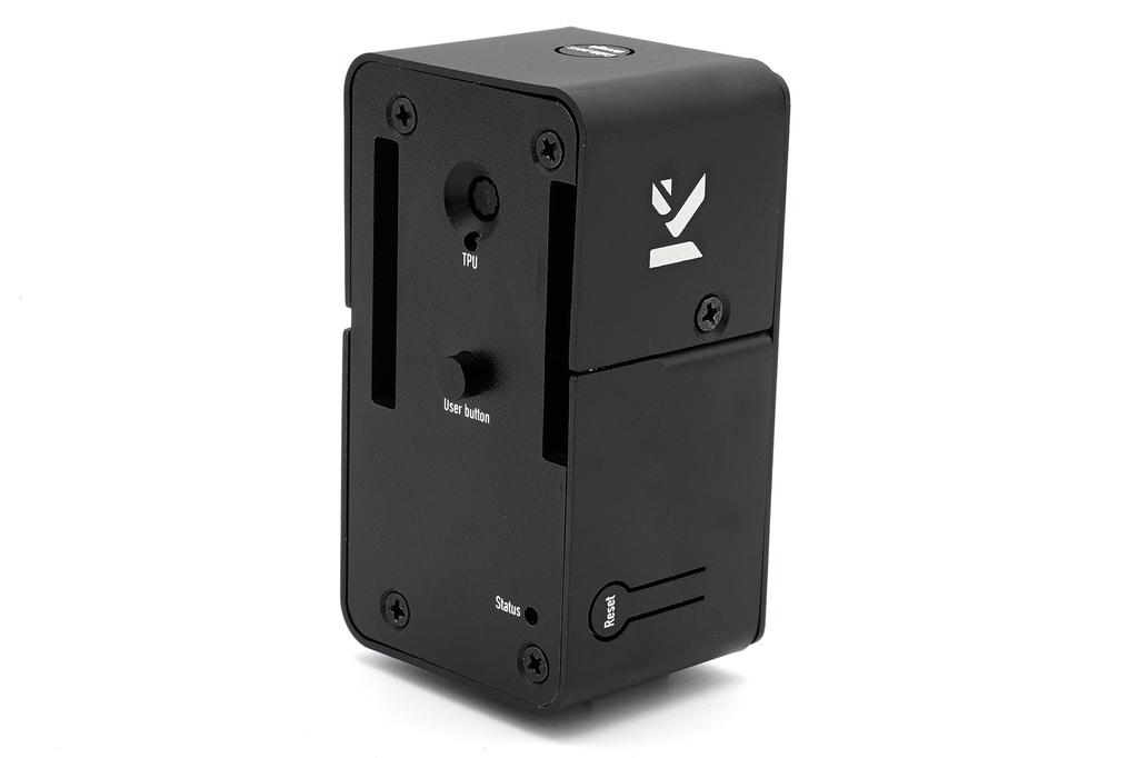 KKSB Aluminium Case Kompatibel med Coral Dev Board plass for brett Micro, tillegg