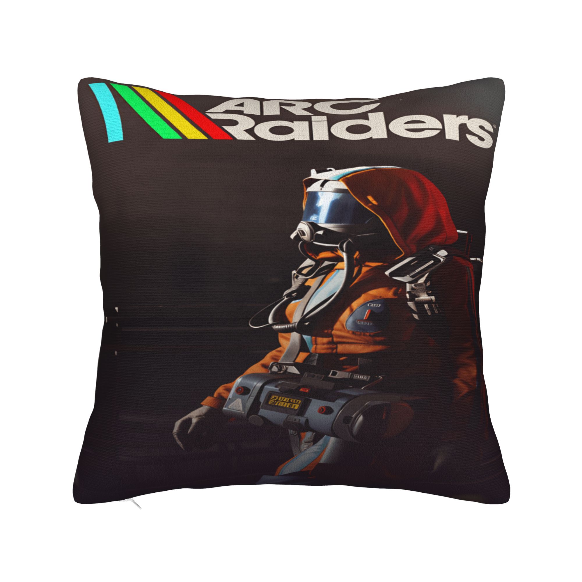 

Arc R-Raiders Pillow Case Graphic Pillow Cover For Living Room Bed Chair Vintage Pillowcases 18x18Inch