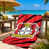 Bayer Football Club Printed Microfiber Beach Towel, Soft And Absorbent, Quick-Dry, Ideal for Summer Travel, Beach Essential, Swimming Pool