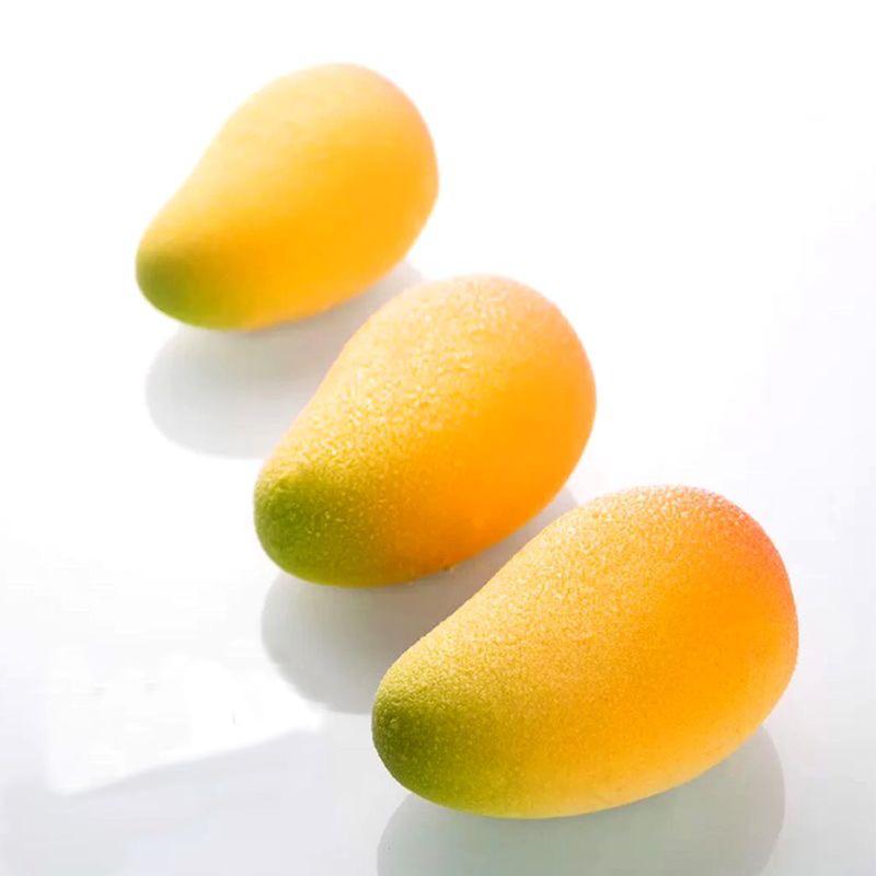 3D Mango Design Silicone Cake Molds Party Pastry Bakeware Fruit Mousse Cake Mould Kitchen Food Grade Dessert Baking Tools