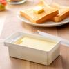 1Pc Butter Dish with Cover Butter Fresh-keeping Box with Cutter Slicer Countertop Butter Box for Home Cheese Storage Box
