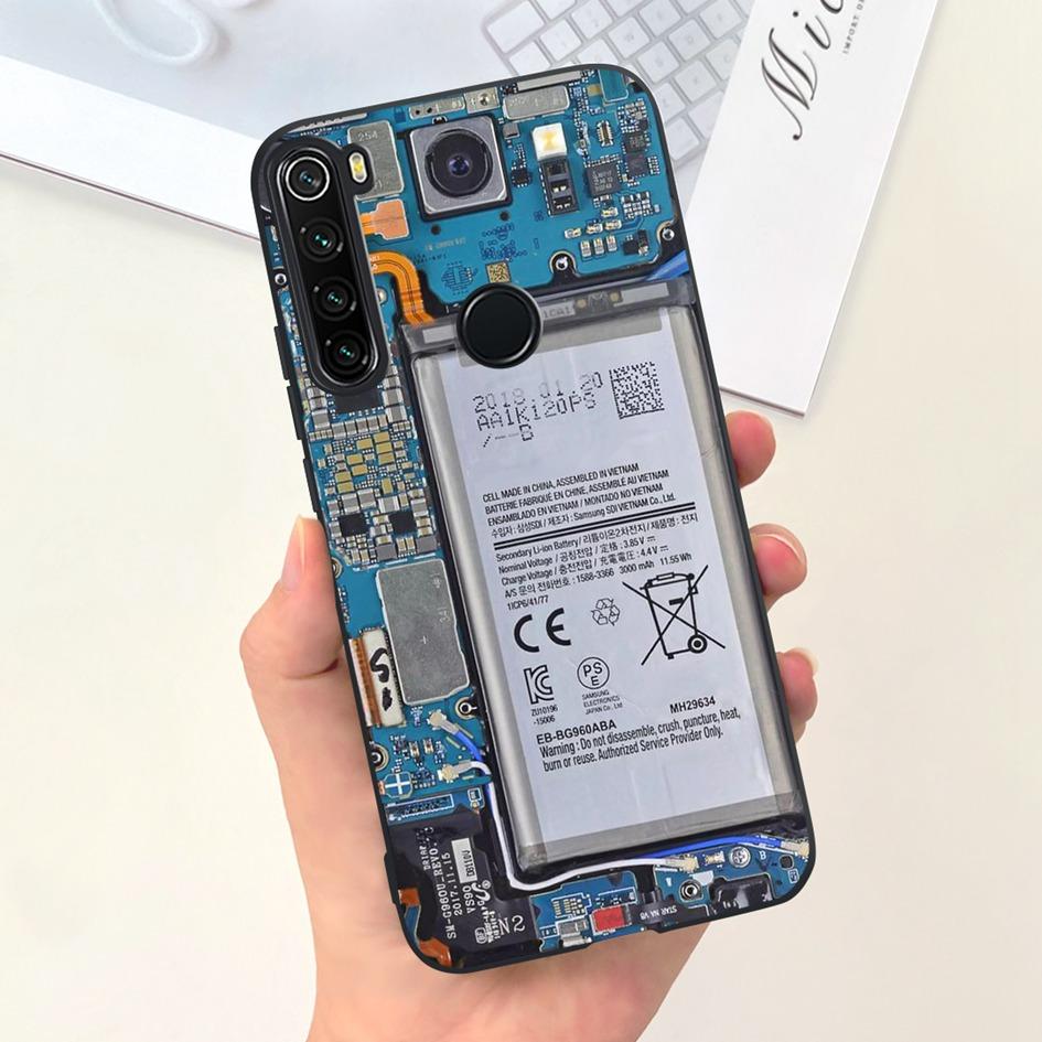For Phone Cover Xiaomi Redmi Note 8 8T Case Popular Flower Slim Soft Silicone Coque For Xiaomi Redmi Note 8 Pro Note8 8 T Fundas