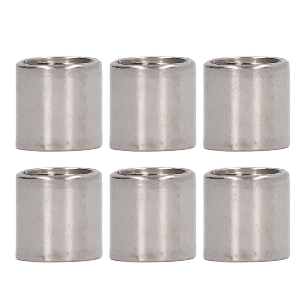 50 szt. Nakrętka łącząca Okrągła Stal nierdzewna 304 Nakrętka łącząca pręt M8 Gwint wewnętrzny Element złączny