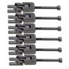6 Stück 3 Höhen Professioneller Feststell-Saitenreiter Double-Locking-System Gitarrenersatz