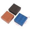 5Pcs 7X7Cm Cardboard Jewelry Packaging Box Necklace Earring Bracelet Box Paper Gift Storage Case With Black Sponge