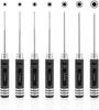 Hex Driver 7/4PCS Hex Allen Screwdriver Kit High Speed Steel RC Tools for Multi-Axis Helicopter RC Models Repair and Dismantle