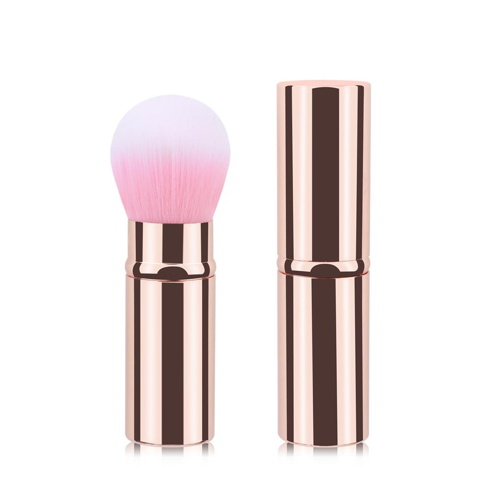 Retractable Brush Makeup Brush Powder Blusher Powder Brush Mini Multi-function Portable With  Handle