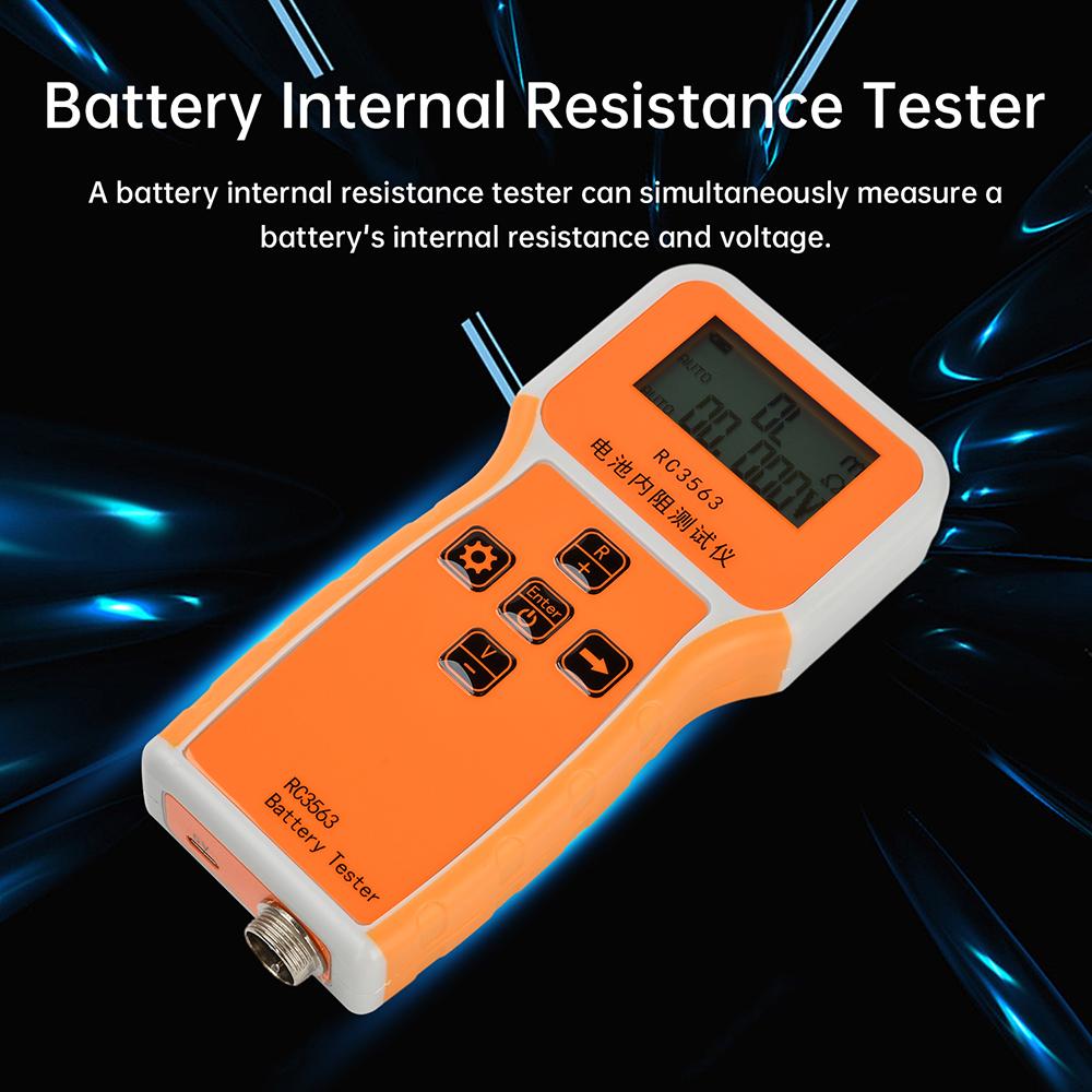 RC3563 18650 Battery Voltage Internal Resistance Tester High-precision Trithium Lithium Iron phosphate Battery Tester Type-C