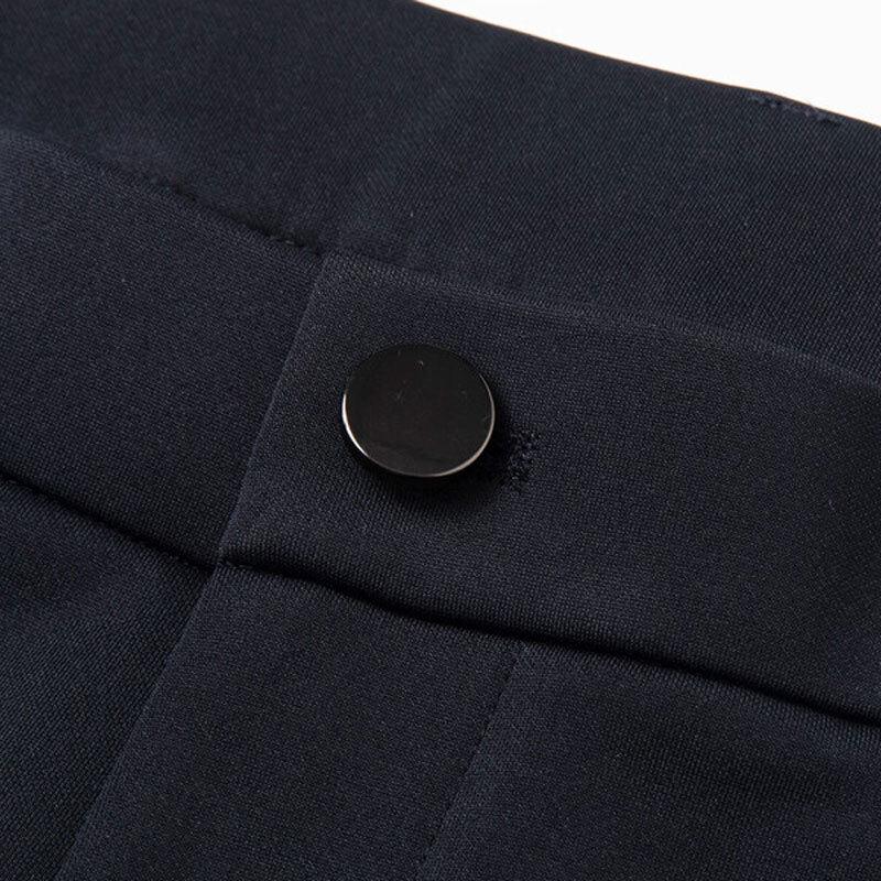 ROMON Men's Straight Leg Casual Business Trousers 6K147A60