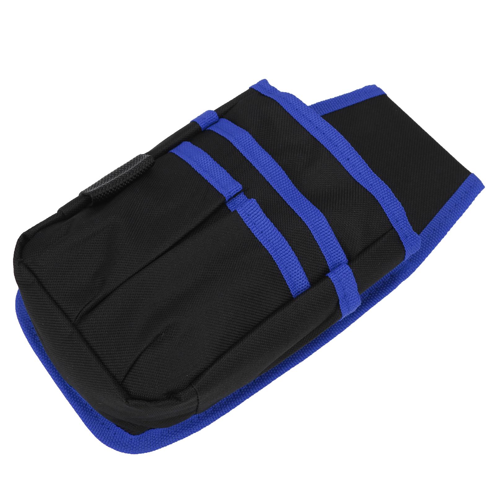 

Hardware Tool Bag MultiFunctional Hardware Pouch Container Organizer Storage Bag(Blue )