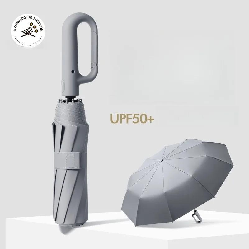 Automatic Sun & Rain Umbrella - Foldable & Portable All-Weather Umbrella