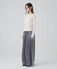 DANGLEDROP Dgdp Balloon Fit Curved Line Track Pants_Charcoal Gray