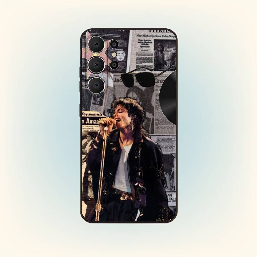 

Чехол для телефона Michael Jackson для Samsung S26, S25, 24, 23, 22, 30, 21, 10, 9, Ultra, Plus, Lite, Черный Мягкий Чехол Samsung S21Ultra