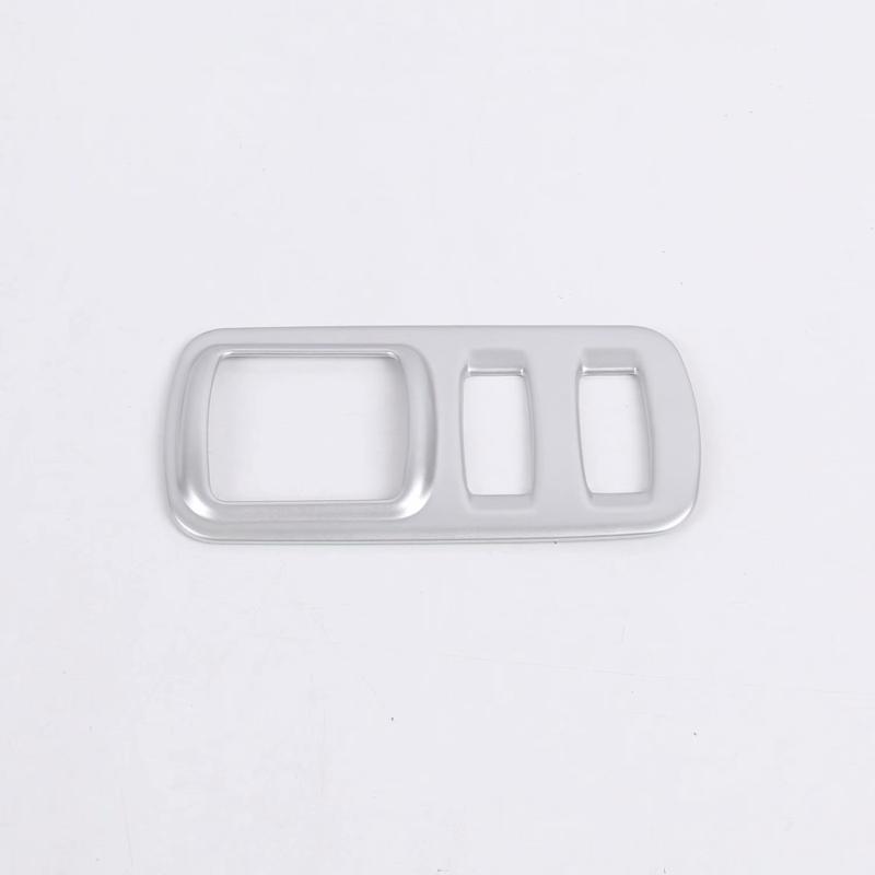 For Renault Captur Clio 4 2014-2018 ABS carbon Car Headlight Adjustment Switch Control Button Cover trim Interior AccessoriesLHD ABS matte