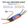30A 60A ESC Brushless Motor Driver Bidirectional Unidirectional Self-starting ESC Forward/Reverse DIY Fan Modification Module
