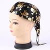 Hot Girls Skull Print Bandana Pirate Kerchief with Lovely Skull Print Turban Halloween Head Wrap Lovely Hair Kerchief