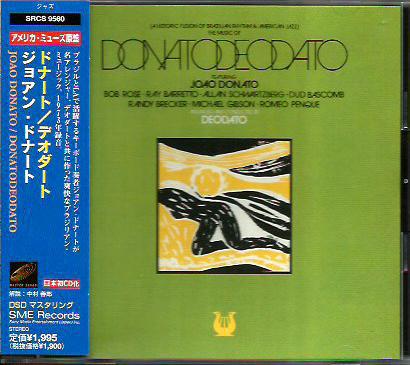 

7inch Record JOAO DONATO - Donato Deodato SRCS9560 SME Records 1999 US Jazz Used