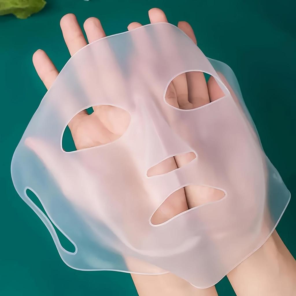 Reusable 3D Silicone Face Wrap Fixed Tools Prevents Mask Slipping Moisture Evaporation Skin Care Tools