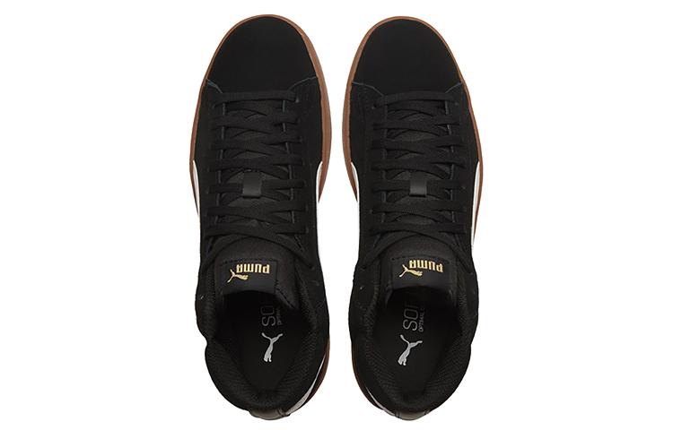 Puma Smash V2 Mid 'Black White Brown' 366923-09