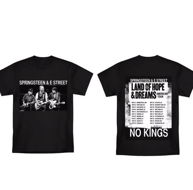 Bruce Springsteen & The E Street Band Tour 2026 T-shirt 3XL
